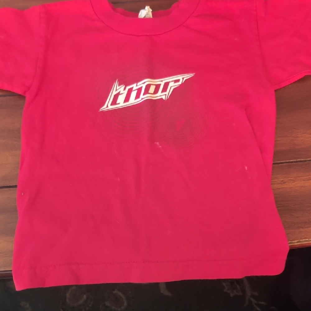 Vintage Thor Kids Vibrant Red Tee